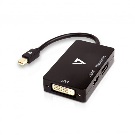 V7 Adattatore Mini DisplayPort (m) a DisplayPort, HDMI o DVI (f) (V7MDP-DPDVIHDMI-1E)