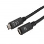 V7 V7UC3EXT-2M cavo USB USB 3.2 Gen 1 (3.1 Gen 1) USB C Nero (V7UC3EXT-2M)