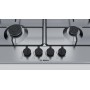 Bosch Serie 4 PGP6B5B85 piano cottura Acciaio inossidabile Da incasso 58 cm Gas 4 Fornello(i) (PGP6B5B85)