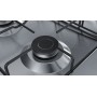 Bosch Serie 4 PGP6B5B85 piano cottura Acciaio inossidabile Da incasso 58 cm Gas 4 Fornello(i) (PGP6B5B85)
