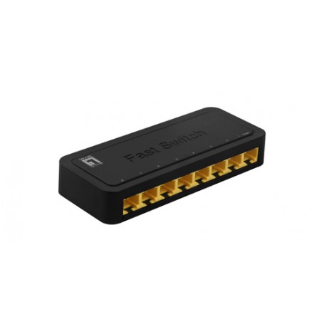 LevelOne FEU-0812 switch di rete Fast Ethernet (10/100) Nero (FEU-0812)
