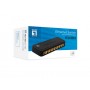 LevelOne FEU-0812 switch di rete Fast Ethernet (10/100) Nero (FEU-0812)