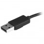 StarTech.com Hub USB 2.0 portatile a 4 porte con cavo integrato - Perno e Concentratore USB compatto - Mini Hub US (ST4200MINI2)