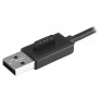StarTech.com Hub USB 2.0 portatile a 4 porte con cavo integrato - Perno e Concentratore USB compatto - Mini Hub US (ST4200MINI2)