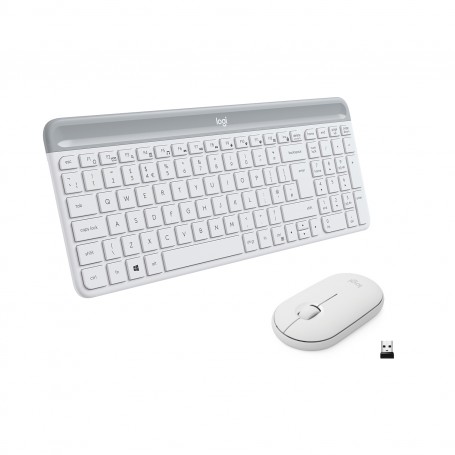 Logitech MK470 Kit Mouse e Tastiera, Layout Italiano Qwerty (920-009197)