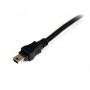 StarTech.com Cavo a doppia alimentazione per disco rigido esterno HDD a splitter Y - cavo USB A a mini B da 1,8m (USB2HABMY6)