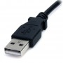 StarTech.com Cavo a barilotto USB a tipo M 2 m - Cavo CC USB a 5,5 mm 5 V (USB2TYPEM2M)