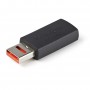 StarTech.com Adattatore USB maschio /femmina con ricarica sicura grazie al blocco dati - Caricatore USB tipo A con  (USBSCHAAMF)