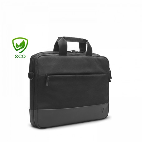V7 CTP14-ECO-BLK borsa per notebook 35,6 cm (14") Valigetta ventiquattrore Nero (CTP14-ECO-BLK)