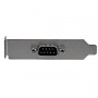 StarTech.com Slot piastra LP da seriale maschio 9 pin a header scheda madre 10 pin (PLATE9MLP)