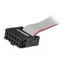 StarTech.com Slot piastra LP da seriale maschio 9 pin a header scheda madre 10 pin (PLATE9MLP)