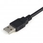 StarTech.com Cavo adattatore RS-232 USB FTDI a seriale 1 porta, con interfaccia COM (ICUSB2321F)