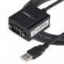 StarTech.com Cavo adattatore RS-232 USB FTDI a seriale 1 porta, con interfaccia COM (ICUSB2321F)