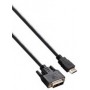 V7 2m, HDMI - DVI-D Nero (V7E2HDMIDVID-02M)