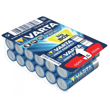 Varta High Energy AA Batteria monouso Stilo AA Alcalino (4906301112)
