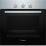 Bosch Serie 2 HBF011BR0 forno 66 L 3300 W A Nero, Acciaio inossidabile (HBF011BR0)