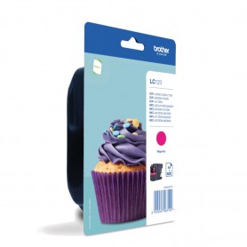 Brother LC-123MBP cartuccia d'inchiostro 1 pz Originale Magenta (LC123MBP)