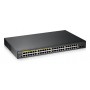 Zyxel GS1900-48HPv2 Gestito L2 Gigabit Ethernet (10/100/1000) Supporto Power over Ethernet (PoE) Nero (GS190048HPV2-EU0101F)