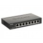 D-Link DGS-1100-08PV2 switch di rete Gestito L2/L3 Gigabit Ethernet (10/100/1000) Supporto Power over Ethernet  (DGS-1100-08PV2)