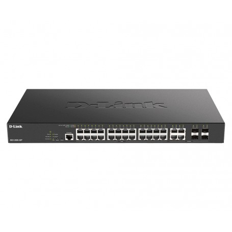 D-Link DGS-2000-28P switch di rete Gestito L2/L3 Gigabit Ethernet (10/100/1000) Supporto Power over Ethernet (PoE (DGS-2000-28P)