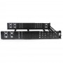 StarTech.com Binari universali per server rack fissi 2U 50 cm ca. con profondità regolabile (UNIRAILS2U)