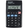 Sharp EL-233S calcolatrice Tasca Calcolatrice di base Nero (SH-EL233SBBK)