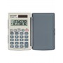 Sharp EL-243E calcolatrice Tasca Calcolatrice di base Grigio, Bianco (SH-EL243EB)