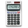 Sharp EL-379SB calcolatrice Tasca Calcolatrice di base Bianco (SH-EL379SB)