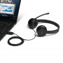 Lenovo 4XD0X88524 cuffia e auricolare Cablato A Padiglione Ufficio Nero (4XD0X88524)