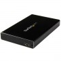 StarTech.com Box Esterno Universale per disco rigido SATA III da 2,5" USB 3.0 - Case SSD/HDD portabile SATA 6 Gbps (UNI251BMU33)