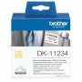 Brother DK-11234 etichetta per stampante Bianco Etichetta per stampante autoadesiva (DK11234)