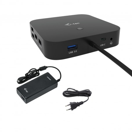 I-TEC DOCKING STATION USB-C HDMI POWER DELIVERY 100W, 2X LCD + CHARGER C112W (C31HDMIDPDOCKPD100)