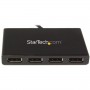 StarTech.com Hub MST DisplayPort a 4 Porte - Adattatore Multi-Monitor DP 1.2 - Sdoppiatore\Splitter Video DisplayPort 1080p per 