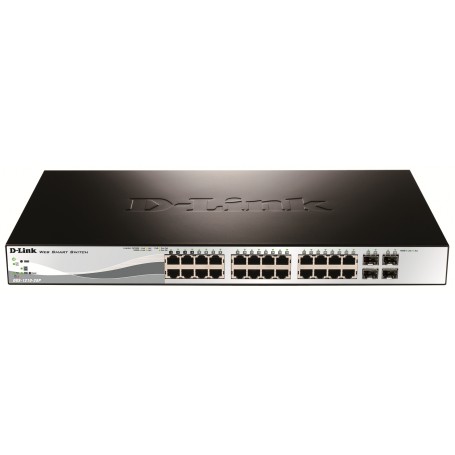 D-Link DGS-1210-28P switch di rete Gestito L2 Supporto Power over Ethernet (PoE) 1U (DGS-1210-28P)