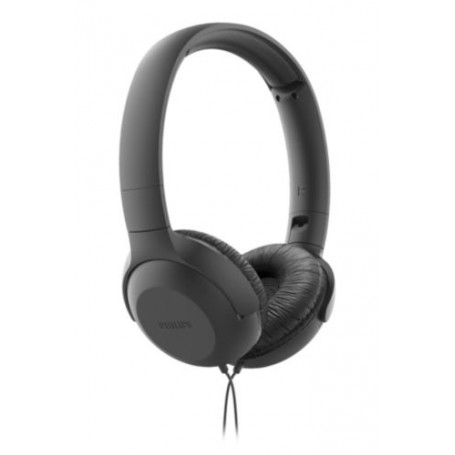 Philips TPV UH 201 BK Auricolare Cablato A Padiglione Musica e Chiamate Nero (TAUH201BK/00)