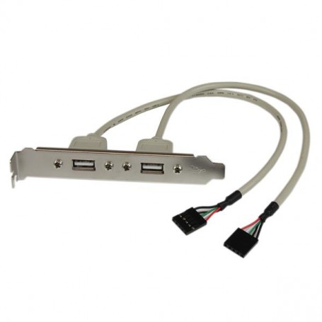 StarTech.com Adattatore piastra slot USB A femmina 2 porte (USBPLATE)