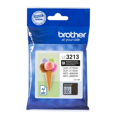 Brother LC-3213BK cartuccia d'inchiostro Originale Resa elevata (XL) Nero (LC3213BK)