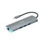 I-TEC NANO DOCKING STATION IN METALLO USB-C,  4K HDMI LAN + POWER DELIVERY 100W (C31NANODOCKLANPD)