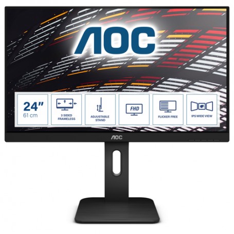 AOC P1 X24P1 Monitor PC 61 cm (24") 1920 x 1200 Pixel WUXGA LED Nero (X24P1)