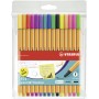 STABILO Point 88 marcatore Multicolore 5 pz (8815-1)