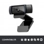 Logitech C920 HD Pro webcam 15 MP 1920 x 1080 Pixel USB 2.0 Nero (960-001055)