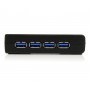 StarTech.com Hub a 4 porte USB 3.0 SuperSpeed, colore nero (ST4300USB3EU)
