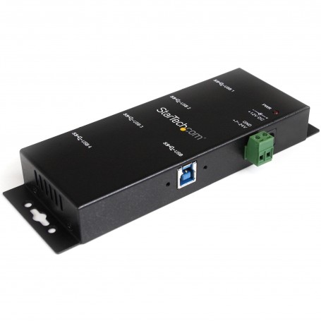 StarTech.com Resistente hub USB 3.0 per settore industriale a 4 porte predisposto per il montaggio (ST4300USBM)