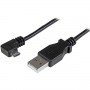 StarTech.com Cavo Micro-USB da Ricarica e Sincronizzazione angolato destro da 0,5m (USBAUB50CMRA)