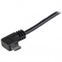 StarTech.com Cavo Micro-USB da Ricarica e Sincronizzazione angolato destro da 0,5m (USBAUB50CMRA)