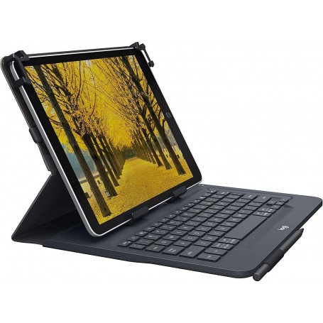 Logitech Universal Folio Nero Bluetooth QWERTY Italiano (920-008335)