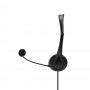 Lindy 42870 cuffia e auricolare Cablato A Padiglione Musica e Chiamate USB tipo A Nero (42870)