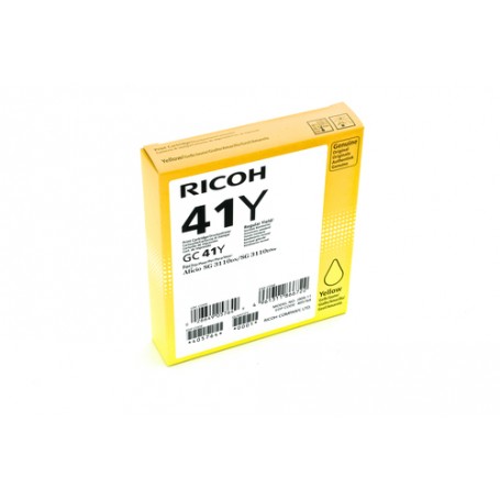 Ricoh 405764 cartuccia d'inchiostro 1 pz Originale Resa standard Giallo (405764)