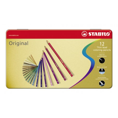 STABILO Original pastello colorato 12 pz (8773-6)