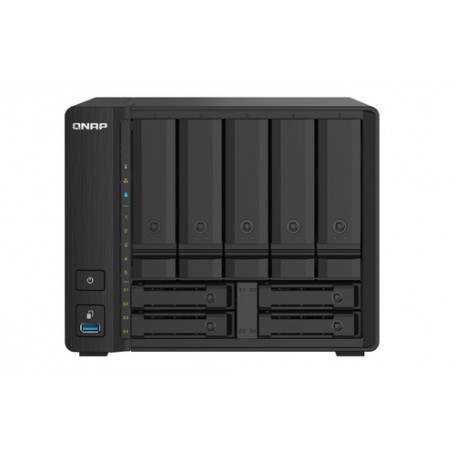 QNAP TS-932PX NAS Tower Collegamento ethernet LAN Nero Alpine AL-324 (TS-932PX-4G)